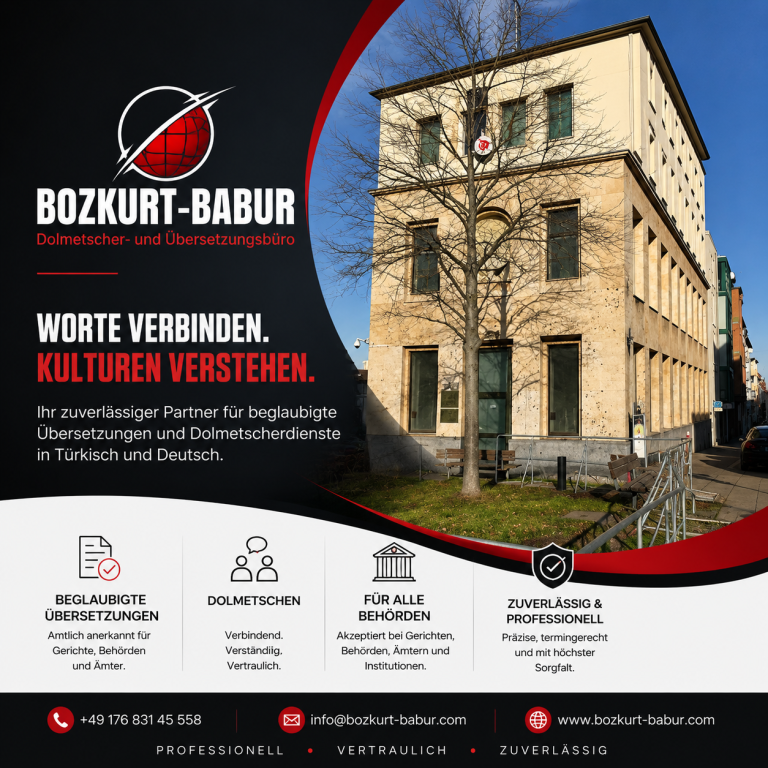 Gerichtsdolmetschen und beglaubigte Übersetzung Türkisch ⇔ Deutsch in Stuttgart – Amtsgericht, Landgericht, JVA und Türkisches Generalkonsulat. Dolmetscher Türkisch ⇔ Deutsch Stuttgart – Gericht und Konsulat